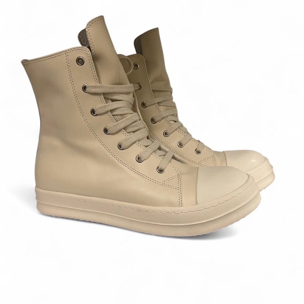 Rick Owens Hollywood Sneaker - Off-White